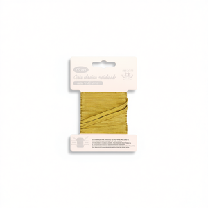 Nastro Elastico Ilan 6mm 1m Colore Oro Metallizzato per Cucito e Artigianato - Product Image 2