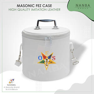 NANBA GROUP Estuche para Máquina de Bordar O.E.S. Star Fez con Cierre de Cremallera, Ecológico, Ligero, de Piel Sintética para Exteriores |   Sombrero/Gorra - Product Image 2