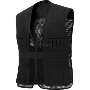 เสื้อกั๊กยุทธวิธีแบบยูนิเซ็กซ์ กันน้ำ ผลิตจากโพลีเอสเตอร์ สำหรับสนามยิงปืน พร้อมแผ่นตาข่ายระบายอากาศด้านหลัง แผ่นรองไหล่แบบถอดได้ ผลิตโดยอิมรา อิมเพ็กซ์ 2026 - Product Image 4