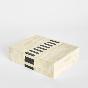 Luxury Bone Inlay Jewelry Storage Box Polished Bone box - Product Image 2