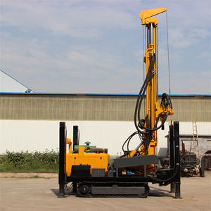 Foreuse mobile pneumatique sur chenilles <span class=keywords><strong>de</strong></span> 350 m, machine <span class=keywords><strong>de</strong></span> forage <span class=keywords><strong>de</strong></span> puits d'eau diesel - Product Image 1