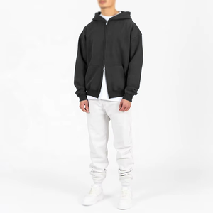 Sudaderas con Capucha Personalizadas con Logotipo OEM, Estilo Desgastado, de Poliéster/Algodón, para Hombre, Estilo Y2K, Gótico, Vintage, Lisas - Product Image 5