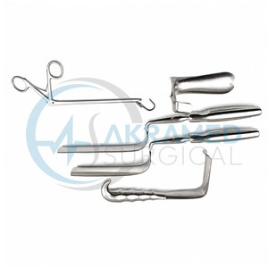Ensemble de ligature à crochet Miya de haute qualité en acier inoxydable, instruments de chirurgie gynécologique certifiés CE, kit OB/GYN - Product Image 4