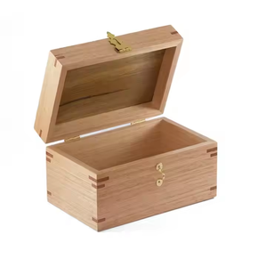 Cajas de Joyería de Madera Artificiales de Lujo, Cuadradas y Rectangulares, de Crescent Crafts, a Bajo Precio, Impresas y Empacadas en Cajas de Cartón - Product Image 1