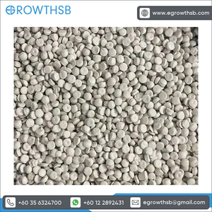 Granulés de polyéthylène haute densité (HDPE) recyclé, qualité soufflage, blanc, matière première pour applications de moulage par soufflage à usage industriel - Product Image 6