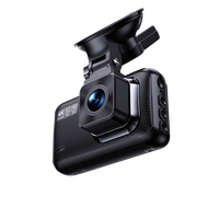 Caméra embarquée Sudex 360° 3 canaux 4K avec écran IPS 3 pouces, GPS, 3 caméras, enregistrement en boucle, moniteur de stationnement, vision nocturne, garantie 1 an