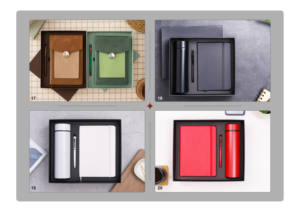 Cuaderno de Cuero PU y Madera Personalizado de Lujo con Bolígrafo, Impresión Digital - Set de Regalo Ejecutivo para Graduación y Regreso a Clases - Product Image 2