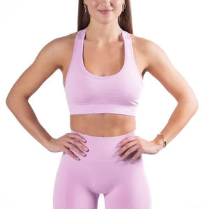 Conjunto de sujetador deportivo y pantalones cortos personalizados de alta calidad para gimnasio, fitness, yoga, venta al por mayor, color, talla y estilo personalizados, sujetadores deportivos OEM. - Product Image 4