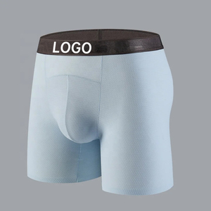 Ropa Interior Masculina sin Costuras de Alta Calidad, Color Puro, Secado Rápido, Calzoncillos Cortos, Cintura Media, Transpirables, Precio Competitivo de Marca - Product Image 3