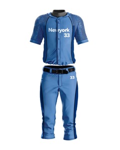 Fournisseur d'uniformes de baseball personnalisés haut de gamme pour hommes et femmes, vêtements d'équipe en sublimation intégrale, production OEM ODM - Product Image 1