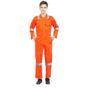 cotton coverall button closure mechanic coverall cotton coverall lightweight work utility suit cotton coverall - Product Image 3