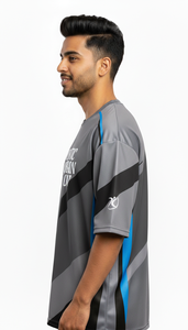 เสื้อยืดโอเวอร์ไซส์ผู้ชายสุดเทรนดี้ พิมพ์ลายแบบซับลิเมชั่น สไตล์สตรีทแวร์ลำลอง ใส่ได้ทุกวัน ทรงปกติ ผลิตจากโพลีเอสเตอร์/คอตตอน เป็นมิตรต่อสิ่งแวดล้อม แห้งเร็ว - Product Image 5