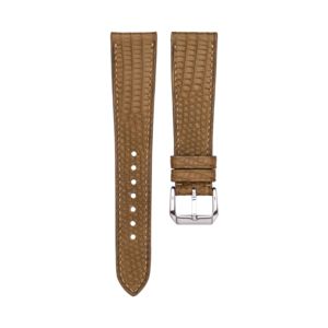 Bracelet de montre sur mesure en cuir de lézard, motif grainé unique, pour montres de créateurs, matériau exotique haut de gamme, vente en gros, export, vente en vrac - Product Image 5