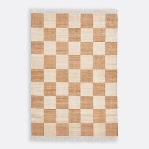 Custom Large Reversible Geometric Jute <b>Rug</b> Set Handmade Woven Kilim Non-Slip PET Friendly Living Room Home Decor - Product Image 5