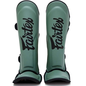 Custom Logo Professional Waterproof Breathable Shin Guard High Quality Genuine Leather Training Wear for Martial Arts Protective - Product Image 1