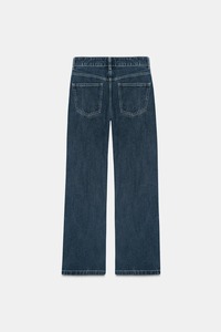 Women's Stretch Denim Jeans <b>Boot</b> Cut Knee Length Mid Waist Eco-Friendly Vintage Style Comfort-Stretch Soft Breathable - Product Image 2