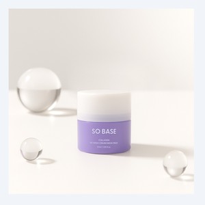Masque facial beauté SO BASE Collagen No-Wash Cream Mask Pack au collagène - Product Image 2