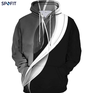 Sweat-shirts décontractés respirants pour hommes, sublimation, automne, design personnalisé, vente en gros, 100% polyester polaire, impression intégrale, équipes sportives, séchage rapide - Product Image 5