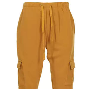 Nouveau pantalon de jogging décontracté pour homme, taille mi-haute, 100 % coton, infroissable, multi-poches, braguette zippée, streetwear de haute qualité, en promotion - Product Image 4