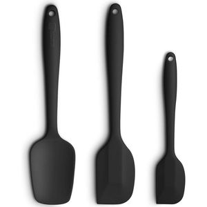 Set di 3 Spatole in Silicone con Manico Ergonomico, Resistenti al Calore, Antiaderenti, con Nucleo in Acciaio Inossidabile - Product Image 1