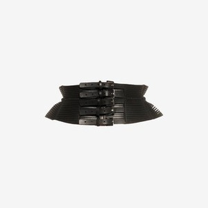 Genuine Lambskin Leather Women <b>Corset</b> Waist <b>Belt</b> Shapewear Custom Color Sample & Customization Service Available - Product Image 2