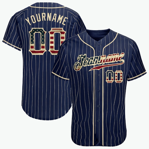 เสื้อเบสบอลพรีเมียมแบบสั่งทำพิเศษสำหรับทีม ชุดยูนิฟอร์มติดกระดุมด้านหน้า แขนสั้น เสื้อกีฬาน้ำหนักเบา ระบายอากาศได้ดี ชุดกีฬา - Product Image 2