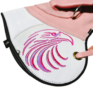 Gants de chasse aux oiseaux imperméables de qualité supérieure en daim, double épaisseur, pour la fauconnerie, avec doublure en peau de veau et poignet contrastant, pour la capture d'animaux (faucon, hibou, etc.) - Product Image 5