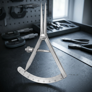 Calibre Castroviejo-Epker F1-077, outil de mesure manuel, précision en acier inoxydable pour opération chirurgicale, classe I CE - Product Image 3