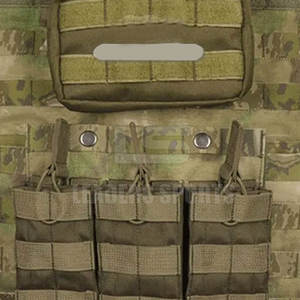 Gilet de paintball respirant en polyester/nylon de haute qualité avec coutures soudées, équipement tactique de protection réglable pour l'entraînement en extérieur - Product Image 6