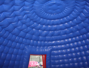 Tente dôme gonflable bleue pour la publicité extérieure ou les événements festifs - Product Image 5