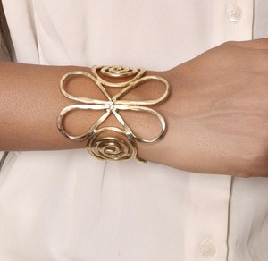 Customized Stylish Brass Cuff Stack Wedding Party Festive Adjustable Vintage Finished Chunky Bangle Statement Jewelry <b>Bracelet</b> - Product Image 1