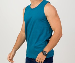 Camiseta sin Mangas Personalizada para Hombre, Camiseta Deportiva Transpirable, Chaleco de Entrenamiento, Ropa Deportiva de Alto Rendimiento, Fabricante de Marca Privada OEM ODM - Product Image 5