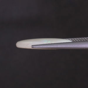 โอปอลธรรมชาติสีขาวรับรองโดย IGI น้ำหนัก 5.01 กะรัต รูปทรงคุชชั่น ขนาด 18.5x11.5 มม. ขัดเจียระไนด้วยมือ ผ่านการเคลือบแว็กซ์/น้ำมัน - Product Image 2