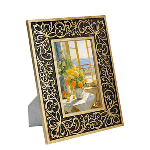 Cadre photo en bois massif de qualité d'exportation Cadre photo en bois fait main de qualité supérieure Élégant Décoration de table de bureau à domicile Boutique Cadre photo - Product Image 2