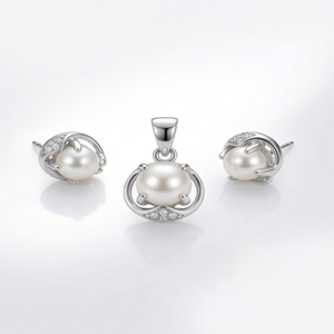 DIVYORO ETERNAL HALO PEARL SET - Product Image 1
