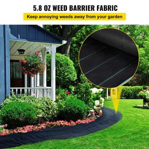 Telo Pacciamante Nero Resistente 1,2 m x 91,4 m (4ft x 300ft) per Giardino, Tessuto per Paesaggistica 5.8oz, Barriera Anti-Erba, Tappeto Protettivo per Controllo Erbacce - Product Image 2
