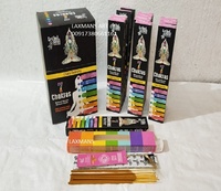 Neue Tribal Soul HD Band 7 Chakras Masala Parfümierte Räucherstäbchen 9 Zoll 15g Packung 100% Natürlich Handgemacht Ganzjährig Hari Darshan