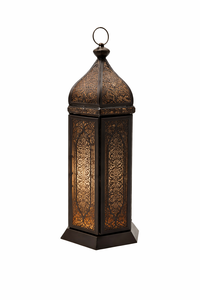 Nueva Linterna de Metal de Acero Inoxidable de Lujo para Decoración del Hogar, con Acabado en Color Bronce, para Hogar y Jardín - Product Image 6