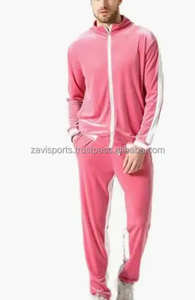 Chaqueta Deportiva de Terciopelo para Hombre, Conjuntos Deportivos para Hombre, Ropa Casual de Color Contrastante, Diseño Urbano Personalizado - Product Image 5