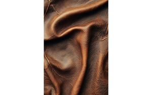 Lámina de Cuero Genuino Ecológico de Piel de Vaca Marrón con Grosor de 0.8-1.2mm, Material Curtido Natural para Manualidades DIY - Product Image 5