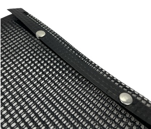 8 "(24,5 CM) Tela de aluminio PTFE de grado alimenticio Reutilizable Antiadherente Parrilla de barbacoa Bolsas de malla Fácil limpieza Herramientas de barbacoa al aire libre - Product Image 4