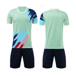 Ensemble d'uniformes de lacrosse vert citron vif avec short marine et maillot de performance sublimé à motif graphique unique pour les sports d'équipe - Product Image 1