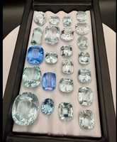 Pierre précieuse naturelle Aquamarine, pierres Lustle de toutes formes et tailles, disponibles au prix de gros, pierres précieuses en vrac, pour la création de bijoux.