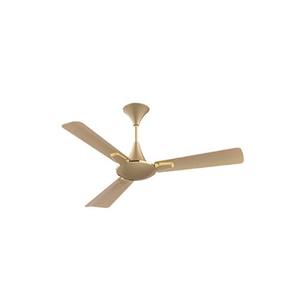 Ventilateur de plafond Aura 2 48 mm Briken Gold |   Décoratif haute vitesse |   Économe en énergie |   Lames en alliage d'aluminium |   Télécommande |   Moteur - Product Image 2