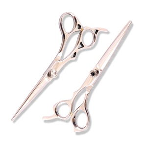 Ciseaux de coiffure de qualité professionnelle, outils de coupe conçus pour les stylistes de salon recherchant une coupe précise et fluide. - Product Image 1