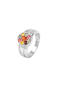 Bague en saphir bleu en argent sterling 92,5 KLSR-11617 - Product Image 5