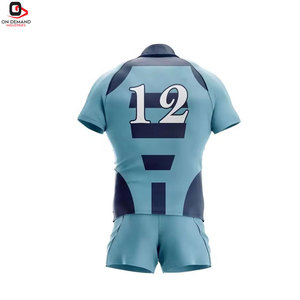 Uniforme de Rugby Deportivo Transpirable de Alto Rendimiento, Costuras Duraderas, Movimiento Flexible, Ropa para Entrenamiento y Partidos para Jugadores Activos - Product Image 2