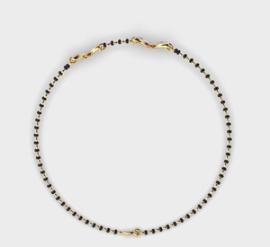 Pulsera Mangalsutra con Doble Mariposa y Diamantes Redondos Cultivados en Laboratorio, Certificados por IGI, en Oro Amarillo/Blanco/Rosa de 14K - Product Image 2