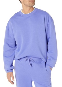 Wholesale price Stylish Long Sleeve Round Neck Shoulder Slope Solid Color Comfortable Plus Size Men's Sweatshirt From Bangladesh - Product Image 4