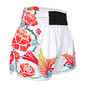 กางเกง MMA แบบซับลิเมชั่นคุณภาพสูง กางเกงคิกบ็อกซิ่ง มวยไทย ต่อสู้ พร้อมโลโก้สั่งทำพิเศษ บริการ OEM ODM - Product Image 4